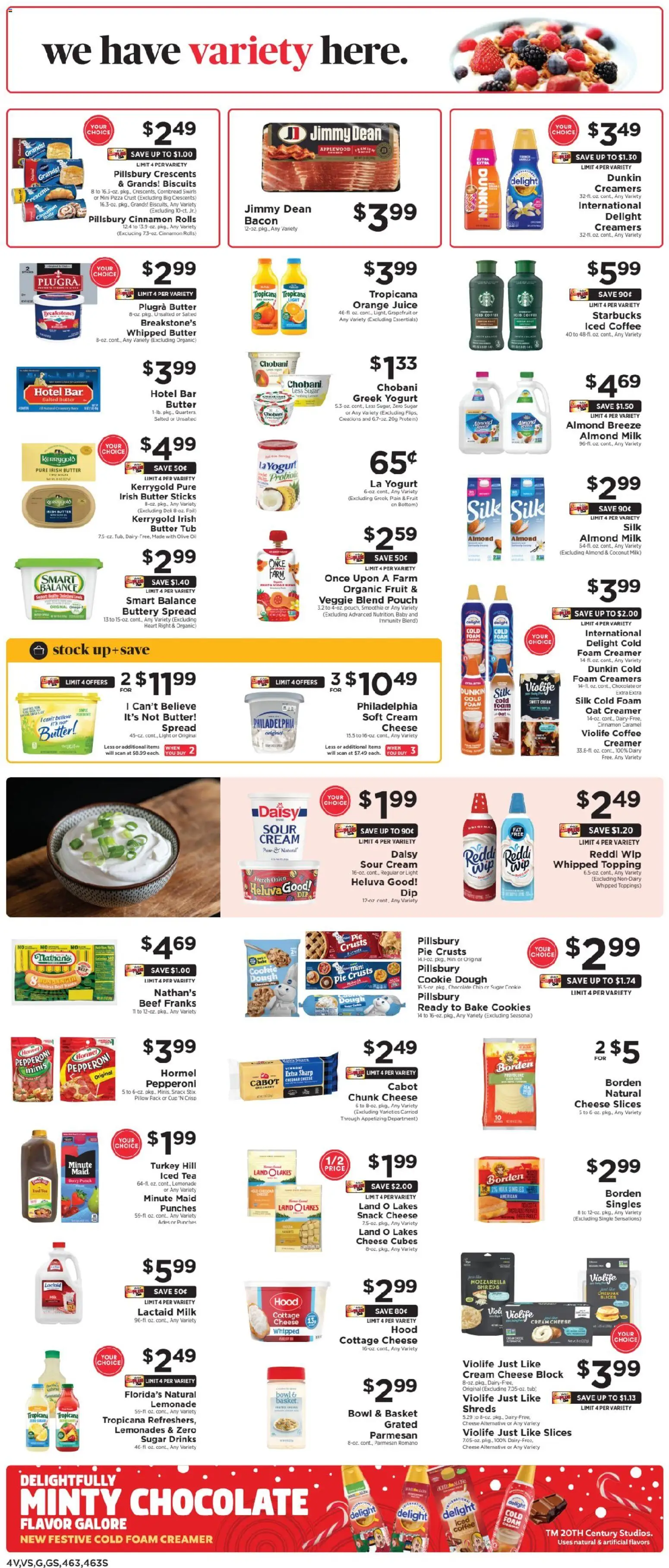 ShopRite Weekly Ad 2 - valid from 21.12.2025 | Page: 5 | Products: Yogurt, Juice, Tea, Onion