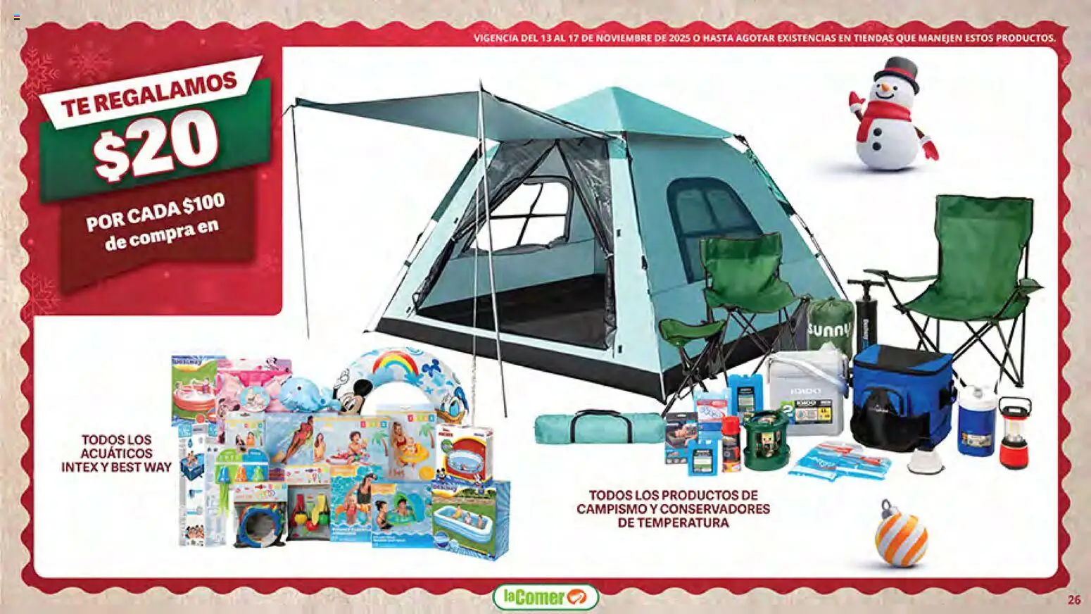 Nuevas ofertas de La Comer válidas en toda la República Mexicana desde el 13.11.2025. ¡Encuentra las mejores ofertas en La Comer Buen Fin ! | Página: 26 | Productos: Té