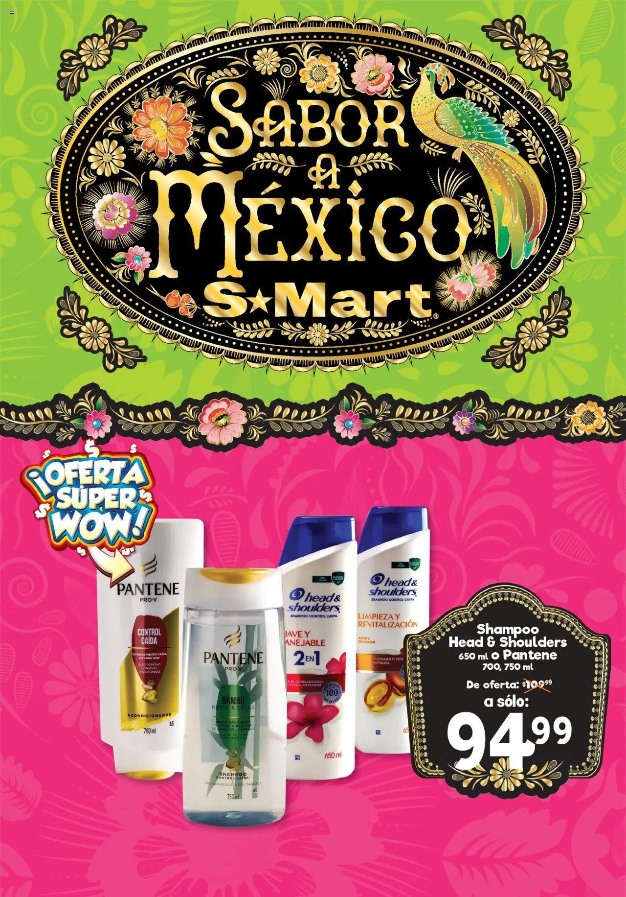 Nuevas ofertas de S-Mart válidas en toda la República Mexicana desde el 09.09.2025. ¡Encuentra las mejores ofertas en S-Mart - Folleto - Monterrey! | Página: 3 | Productos: Aceite, Vitaminas, Acondicionador