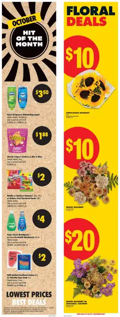 Preview of Scope Classic Mouthwash, 1L or Crest Pro-Health Mouthwash 500 mL, selected varieties from shop No Frills valid from 02.10.2025 | Page: 6 | Products: PC, Mouthwash