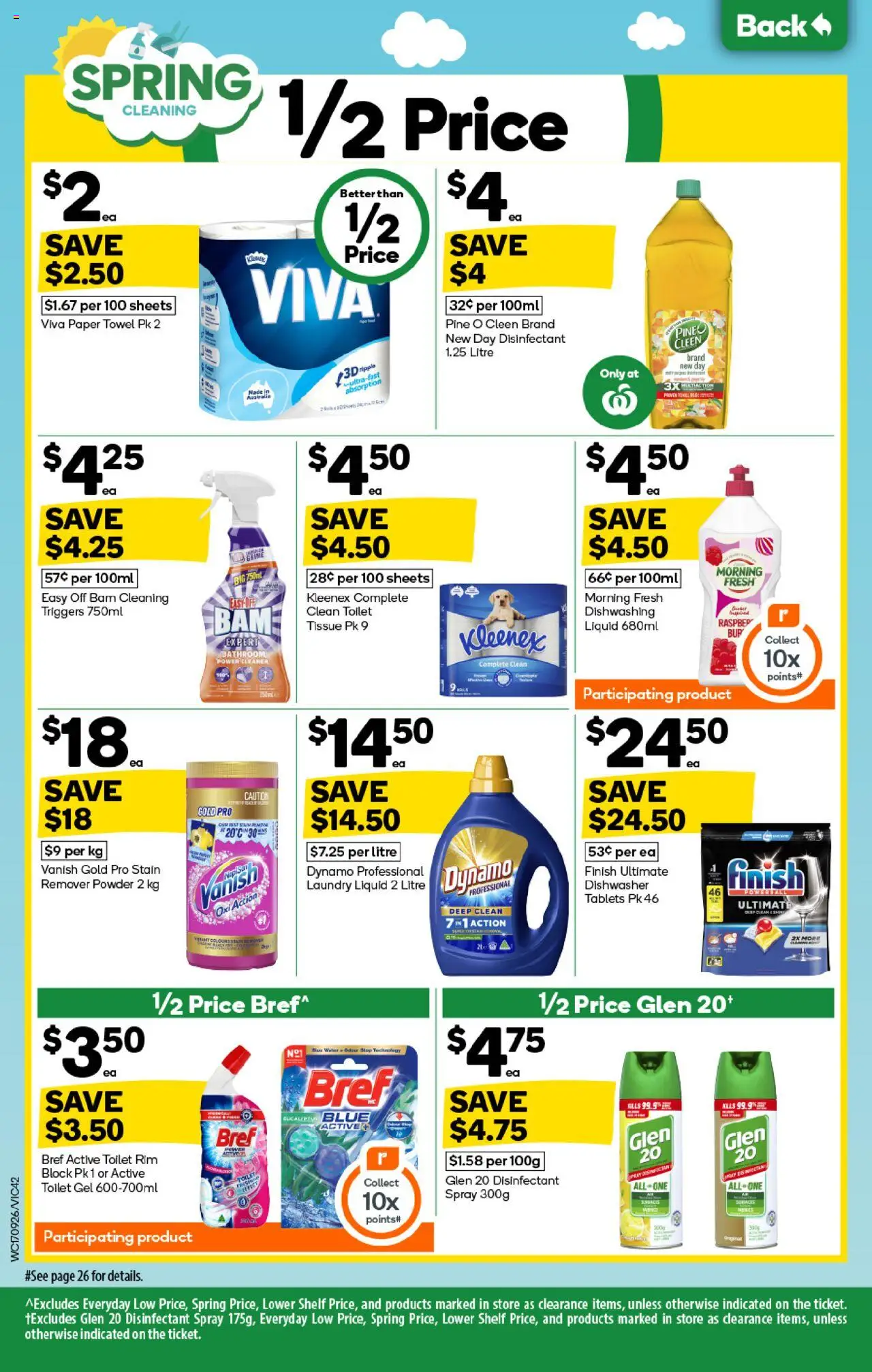 Woolworths catalogue - valid from 17.09.2025 | Page: 40 | Products: Toilet, Dishwasher tablets, Dishwasher, Tablets