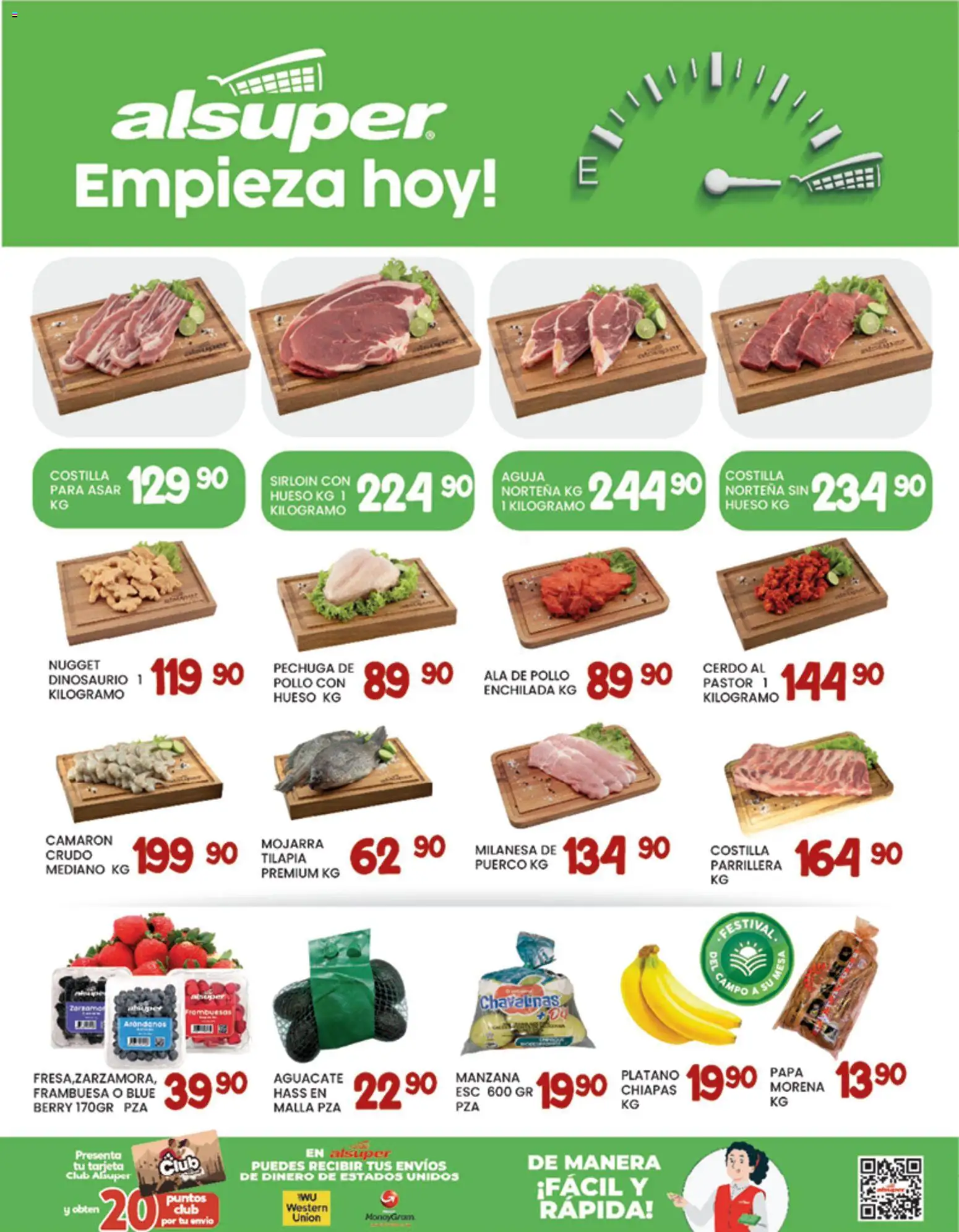 Nuevas ofertas de Alsuper válidas en toda la República Mexicana desde el 09.01.2026. ¡Encuentra las mejores ofertas en Alsuper folleto Chihuahua Capital! | Página: 8 | Productos: Aguacate, Arándanos, Cerdo, Mesa