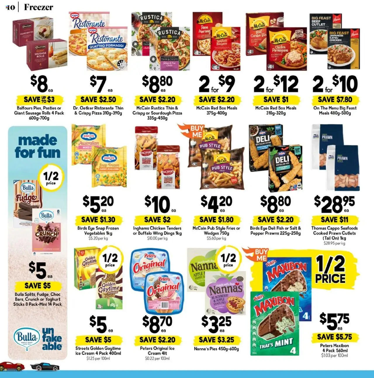 Drakes catalogue - valid from 15.10.2025 | Page: 10 | Products: Cream, Pepper, Sausage, Pies