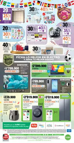 Jumbo catálogo -  Vista previa de la revista de la tienda Jumbo valido desde el 17.04.2026 | Página: 8 | Productos: Lavadora, Cocina, Camiseta, Control remoto