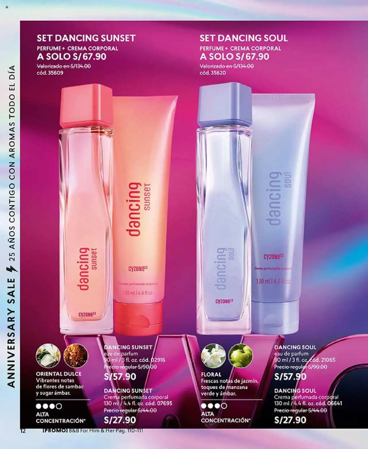 Catálogo CyZone válido desde 27.05.2025 | Página: 12 | Productos: Cama, Crema, Perfume