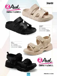 Vista previa de Impuls catálogo Primavera, nuevo folleto de la tienda, válido en México a partir del 01.01.2026 | Página: 209 | Productos: Zapatos