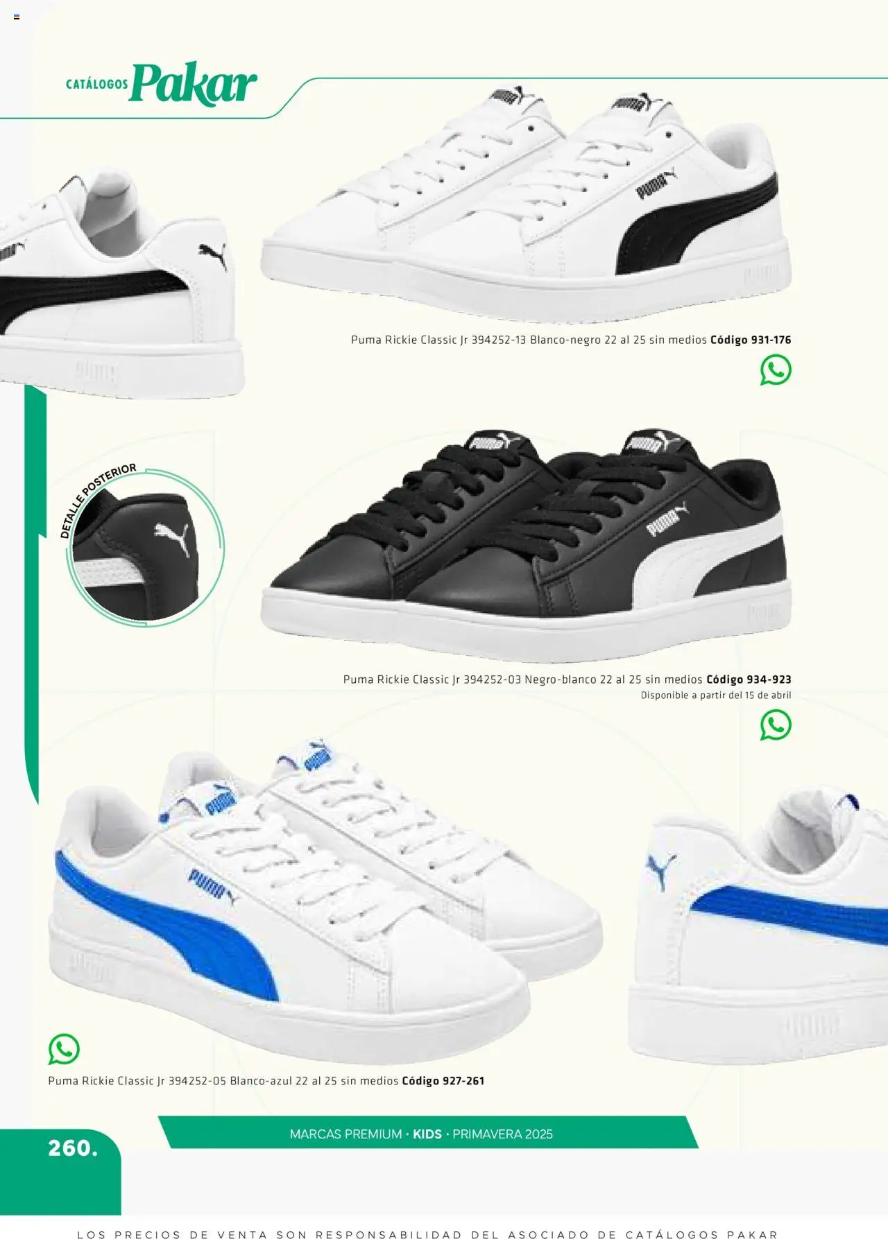 Nuevas ofertas de SC Pakar válidas en toda la República Mexicana desde el 28.02.2025. ¡Encuentra las mejores ofertas en SC Pakar catálogo Premium - Kids! | Página: 260