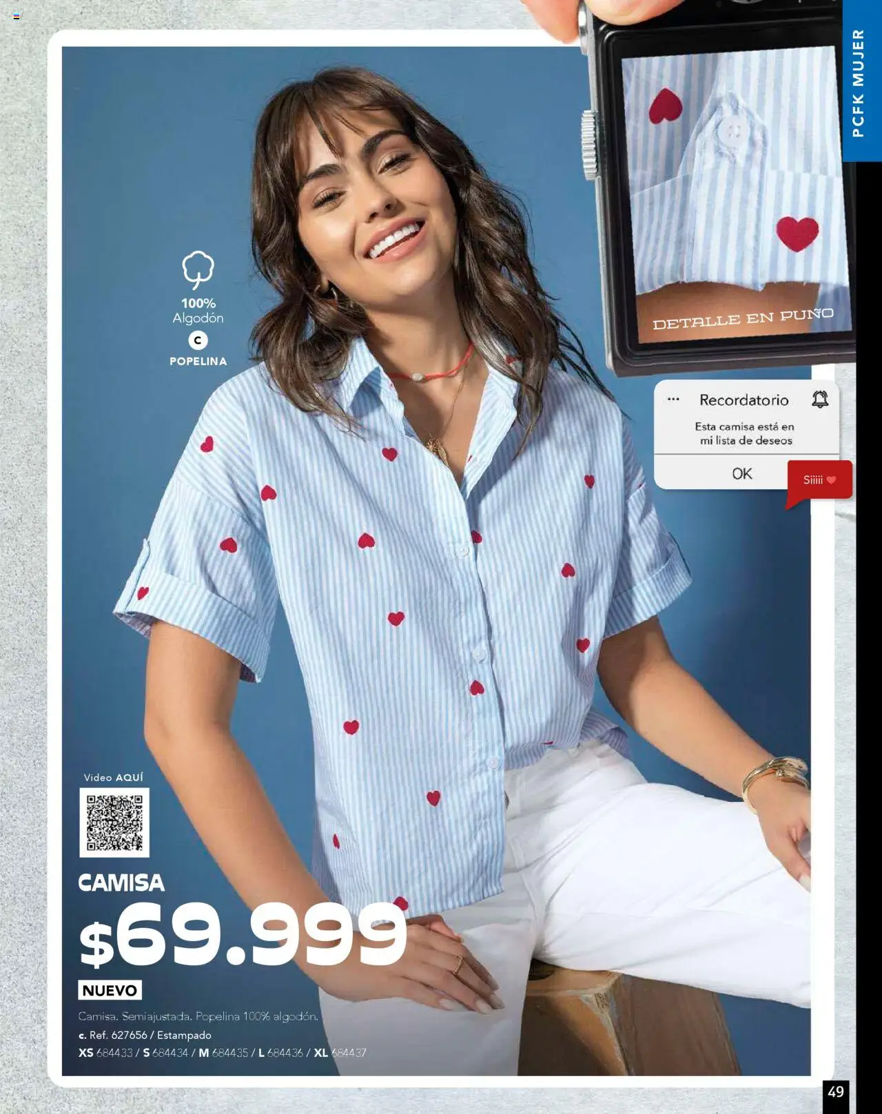 Pacifika revista - valida desde el 25.09.2025 | Página: 53 | Productos: Algodón, Video, Camisa