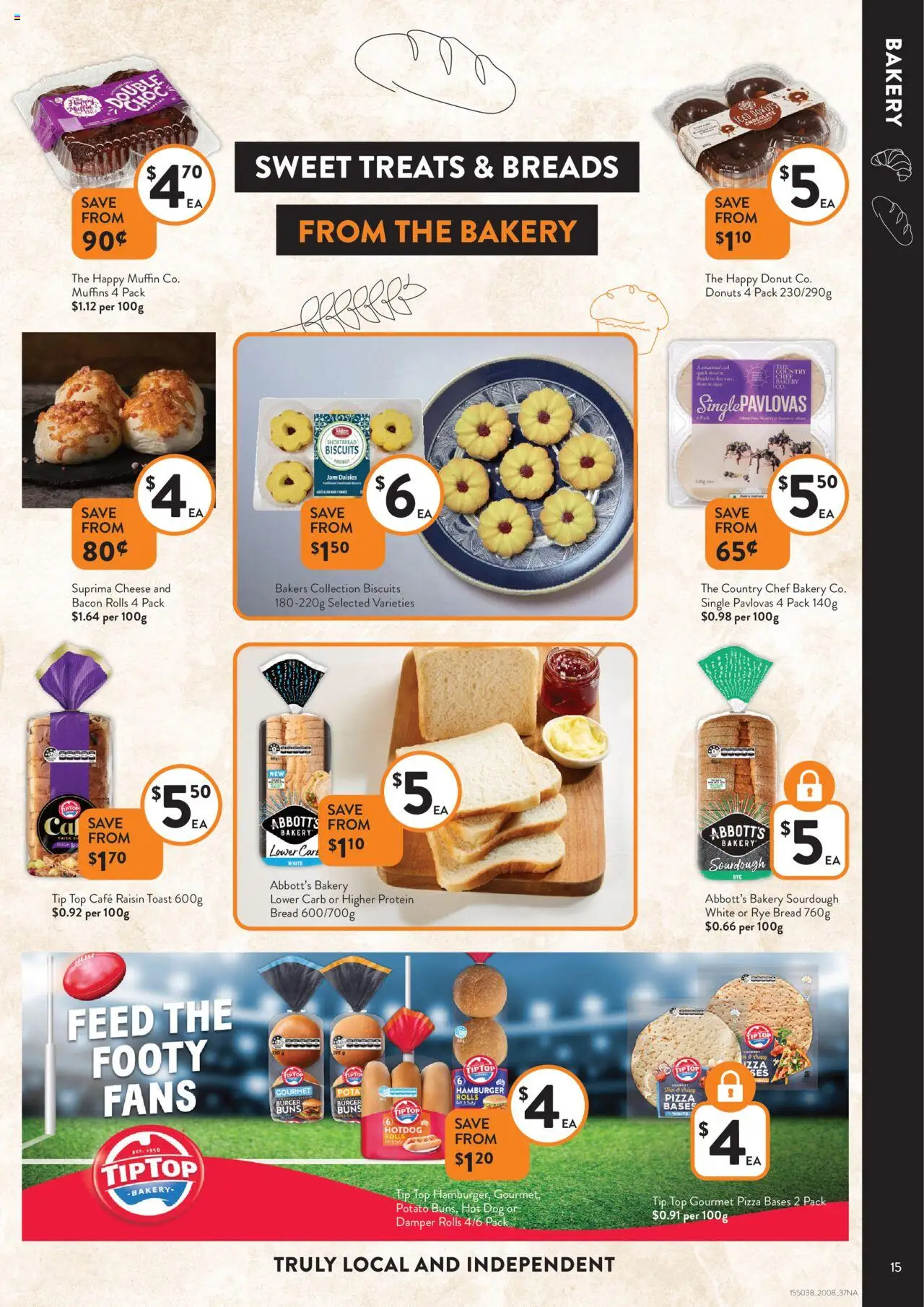 Foodworks catalogue - valid from 20.08.2025 | Page: 15 | Products: Bacon, Cheese, Chocolate, Rye