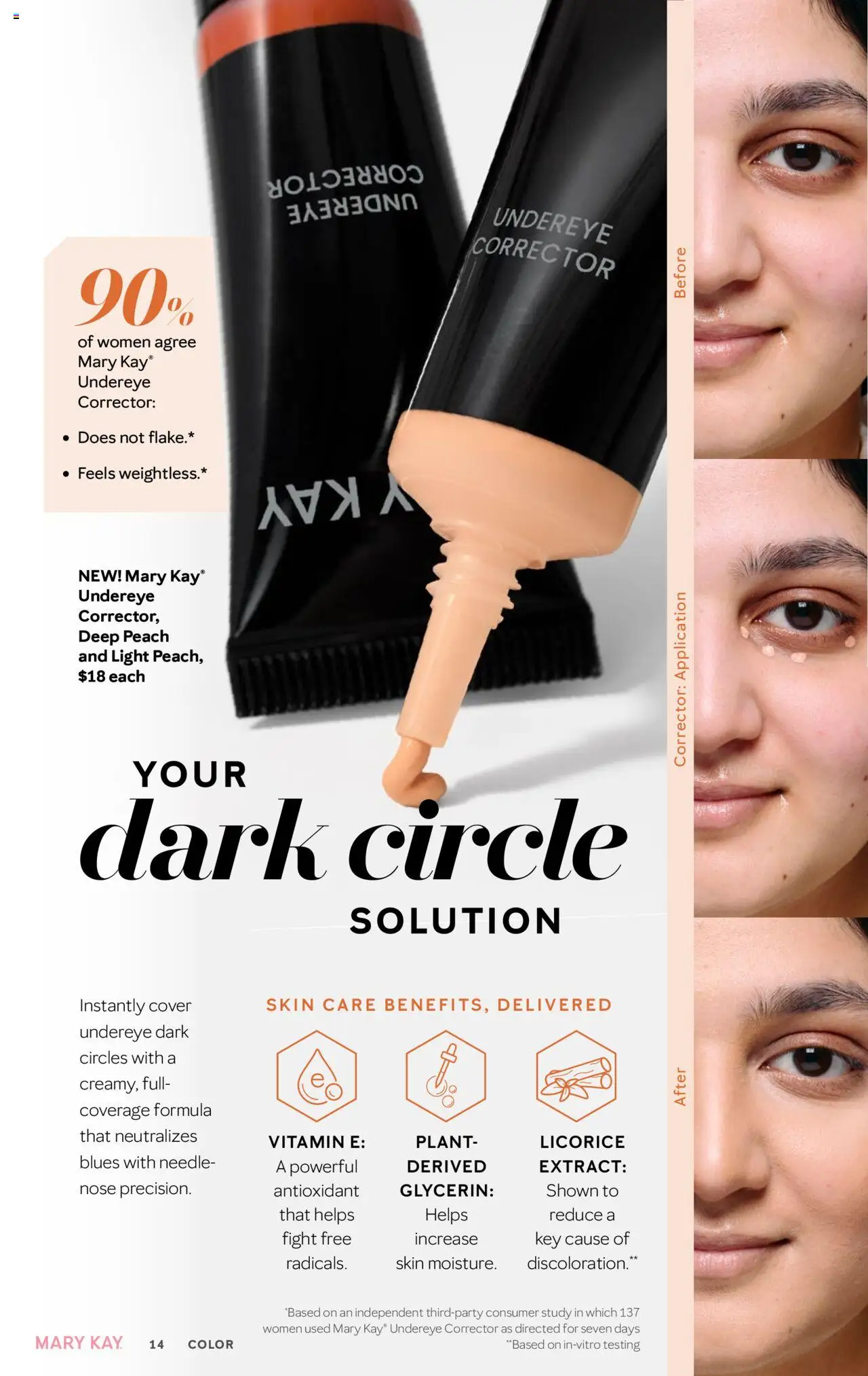 Mary Kay The Look Fall/Holiday 2025 - valid from 16.09.2025 | Page: 14 | Products: Vitamin, Peach