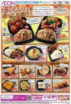 20.08.2025から有効なオファーを含む イオン - チラシ
