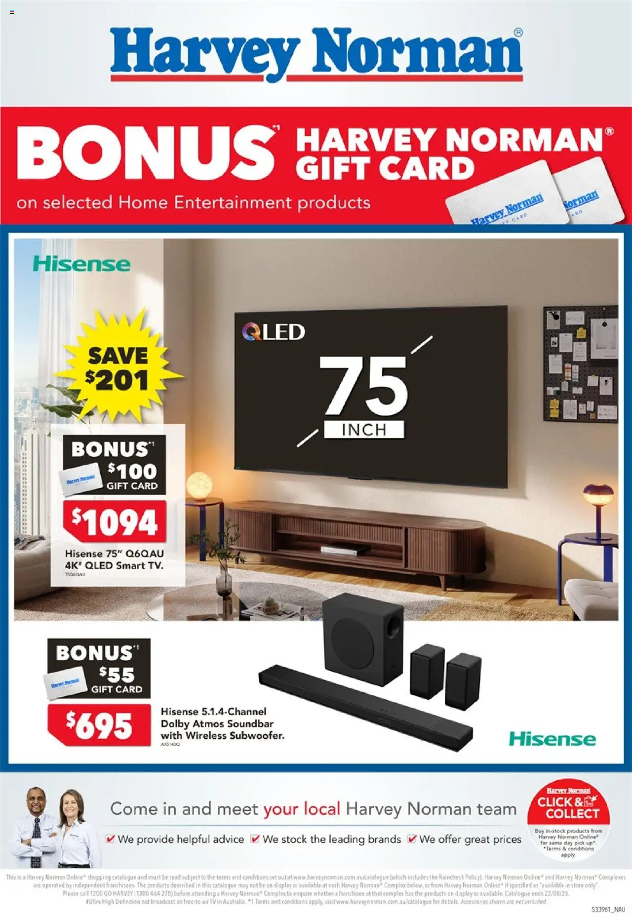 Harvey Norman catalogue - valid from 14.08.2025 | Page: 12 | Products: Accessories, Tv