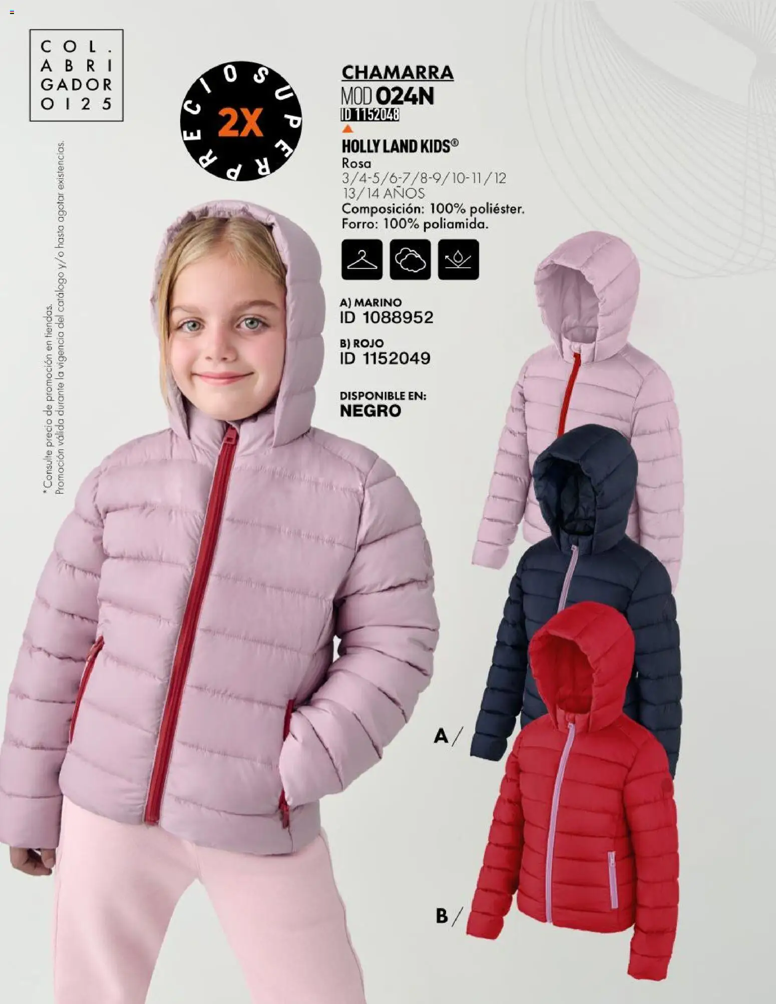 Nuevas ofertas de Price Shoes válidas en toda la República Mexicana desde el 03.11.2025. ¡Encuentra las mejores ofertas en Price Shoes catálogo Abrigador! | Página: 422 | Productos: Chamarra