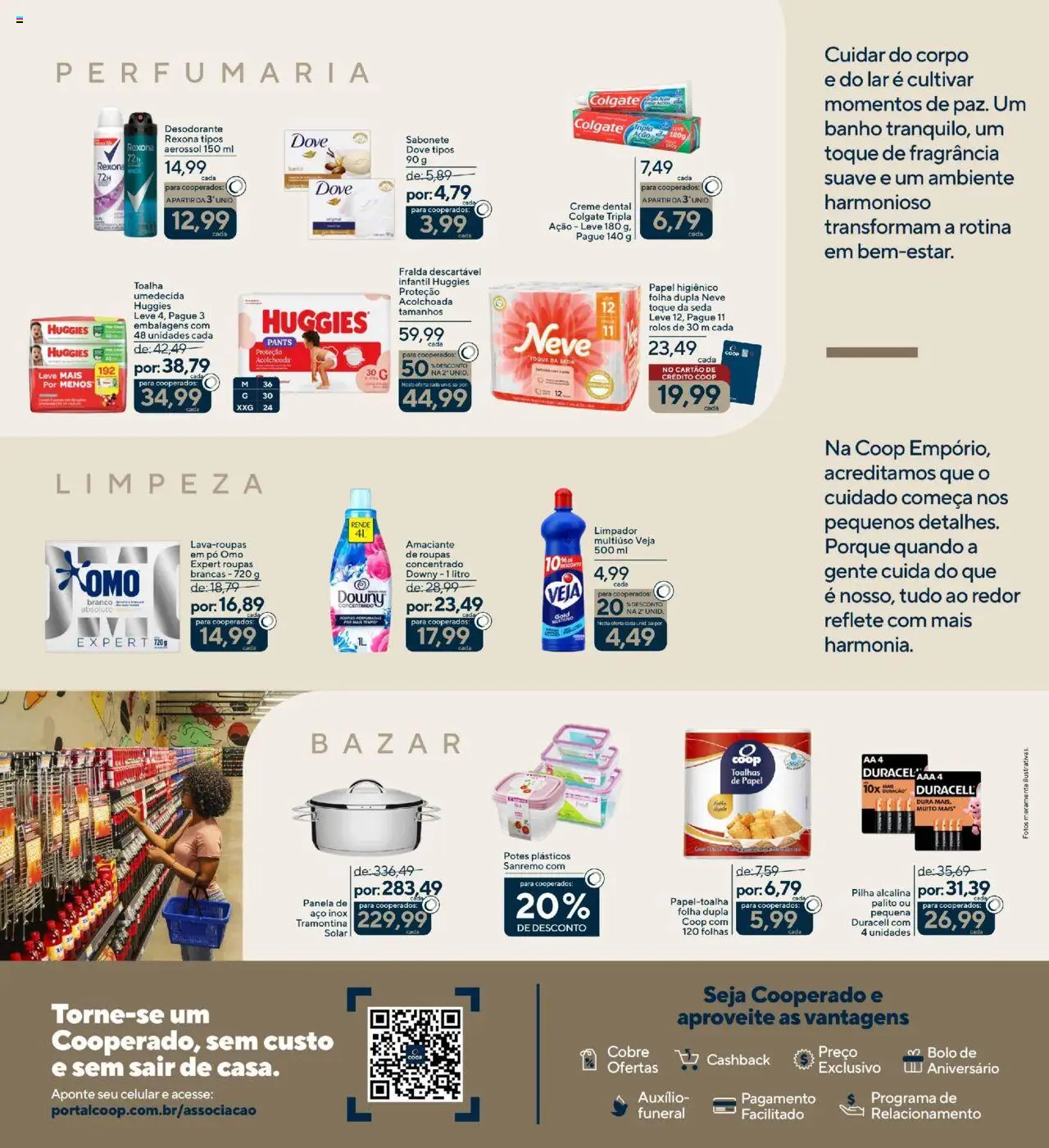 Coop Folheto - válido de 23.09.2025 | Página: 4 | Produtos: Pó, Desodorante, Rexona, Creme dental