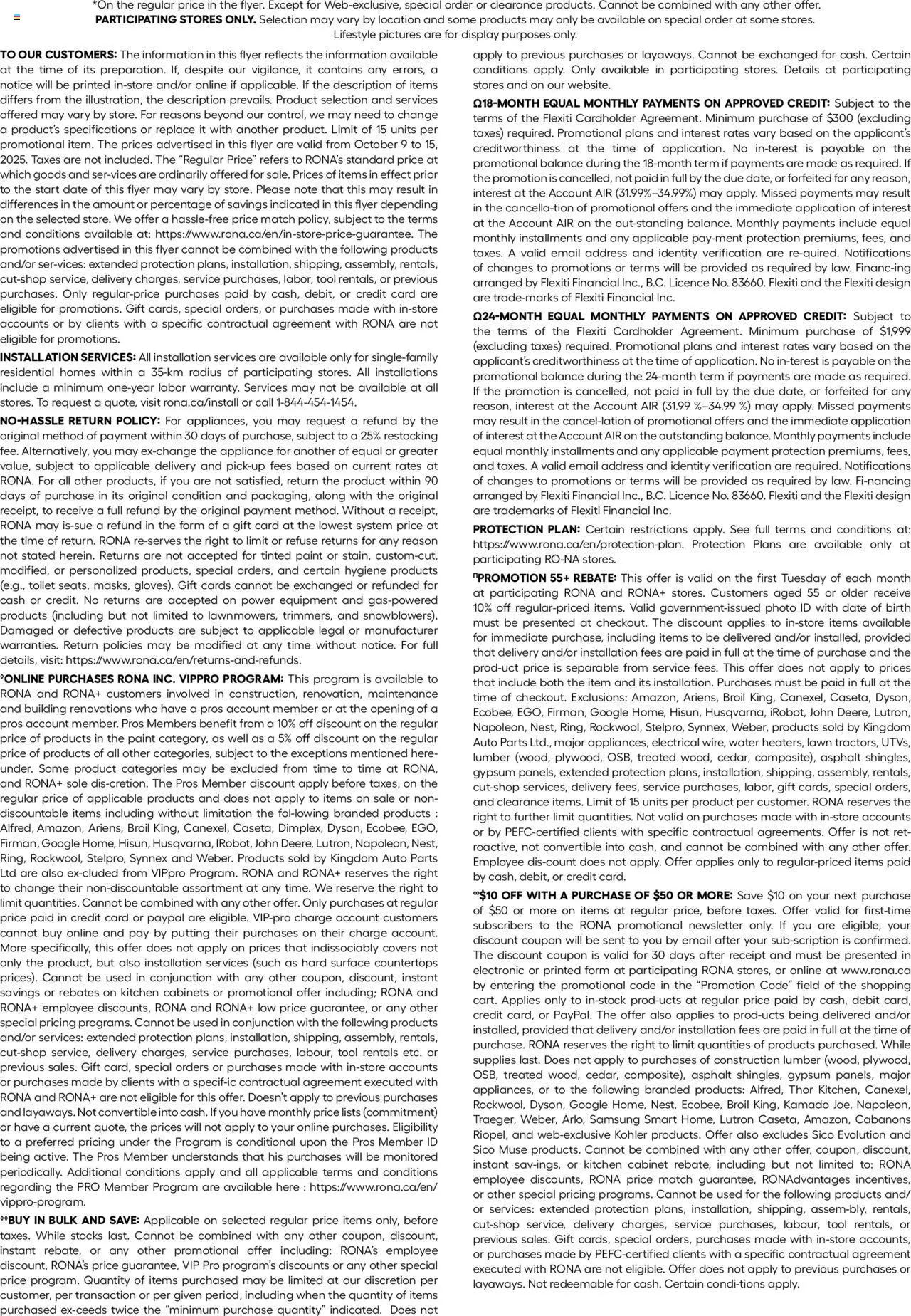 Rona flyer valid from 09.10.2025 | Page: 22