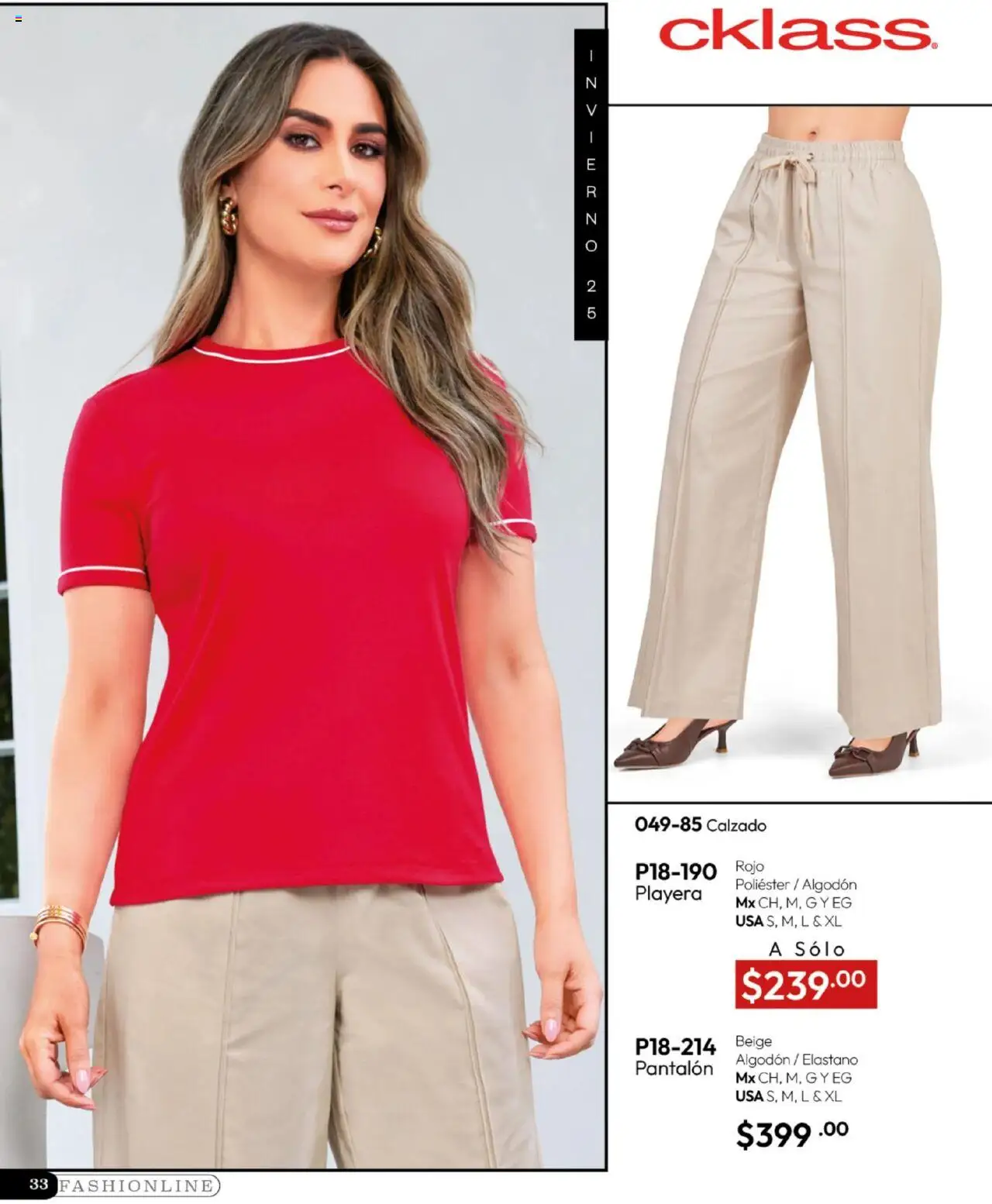 Nuevas ofertas de Cklass válidas en toda la República Mexicana desde el 16.09.2025. ¡Encuentra las mejores ofertas en Cklass - Catálogo Invierno! | Página: 34 | Productos: Algodón, Playera