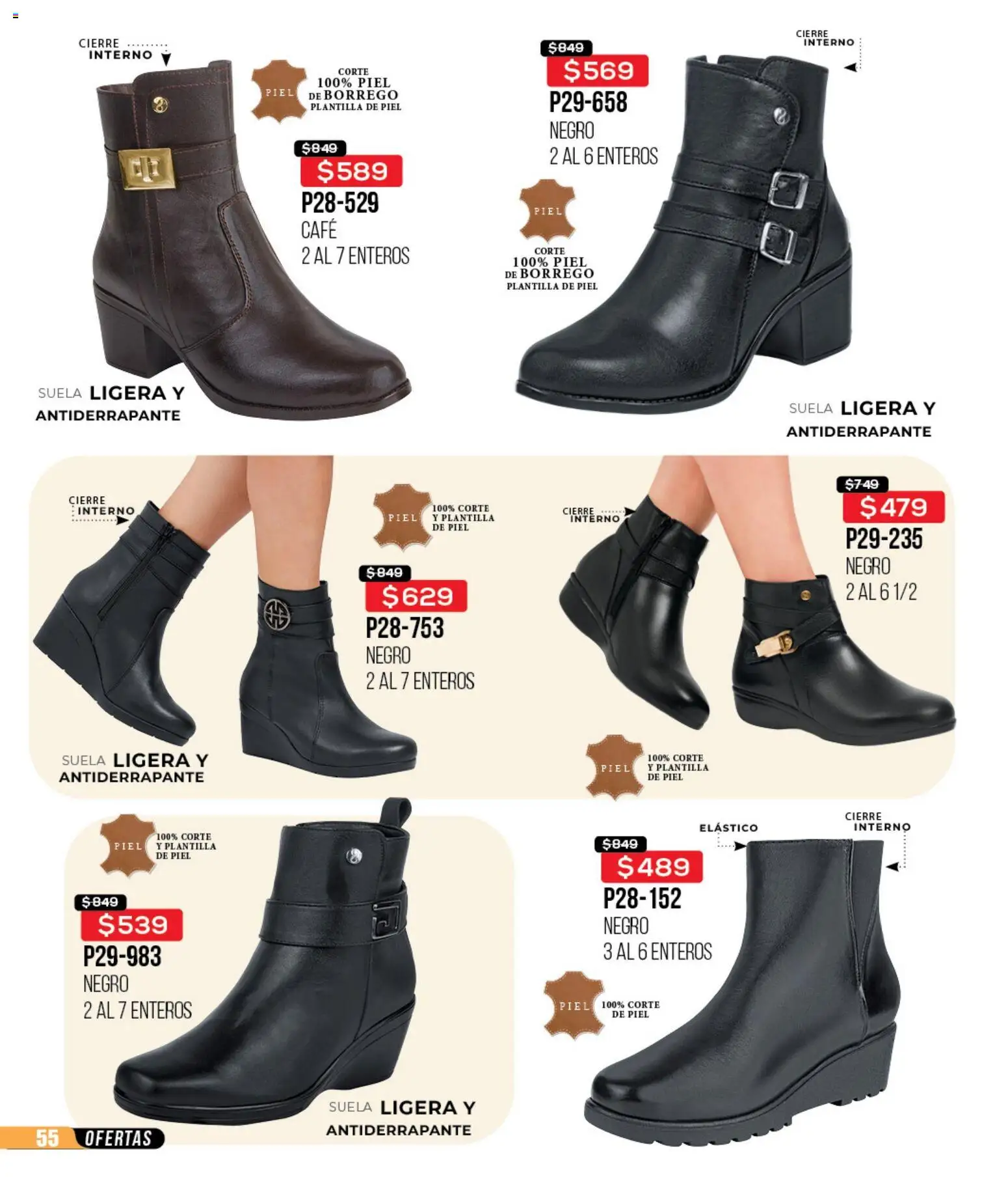 Nuevas ofertas de Cklass válidas en toda la República Mexicana desde el 12.01.2026. ¡Encuentra las mejores ofertas en Cklass catálogo Mega Ofertas Calzado! | Página: 56 | Productos: Café