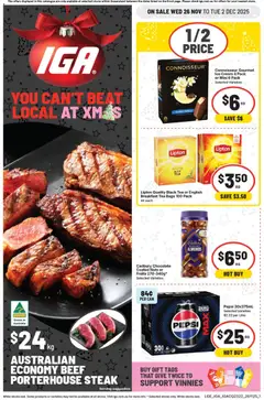Preview of IGA Catalogue QLD - valid from 26.11.2025