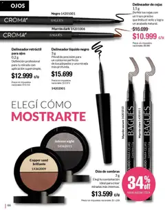 Vista previa Bagués - Catálogo válido desde el 06.04.2026 | Página: 66 | Productos: Pincel, Delineador, Contorno