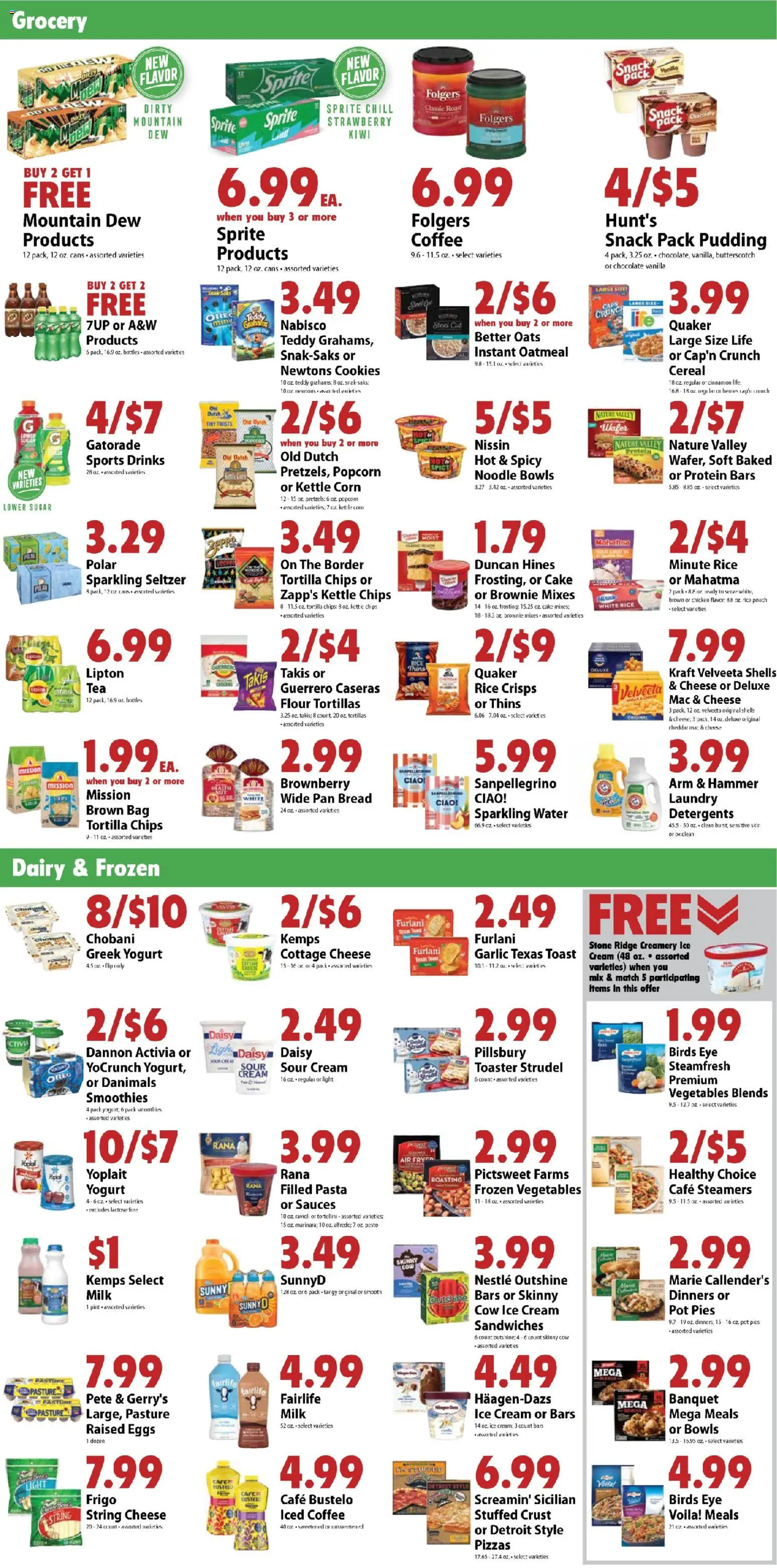 Festival Foods Weekly Ad - valid from 08.04.2026 | Page: 4 | Products: Fryer, Yogurt, Kiwi, Water