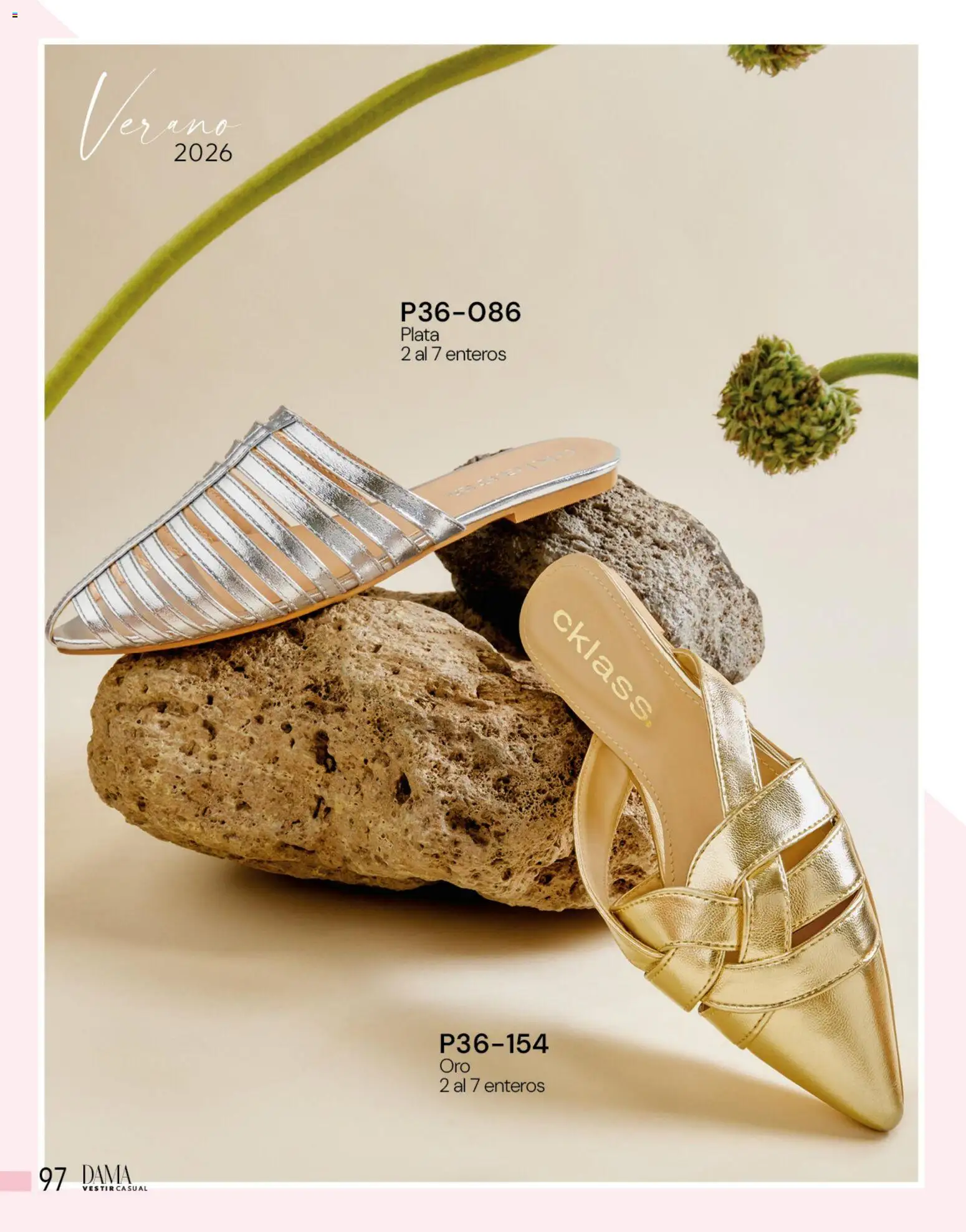 Nuevas ofertas de Cklass válidas en toda la República Mexicana desde el 05.03.2026. ¡Encuentra las mejores ofertas en Cklass catálogo Complemento Verano Calzado! | Página: 99