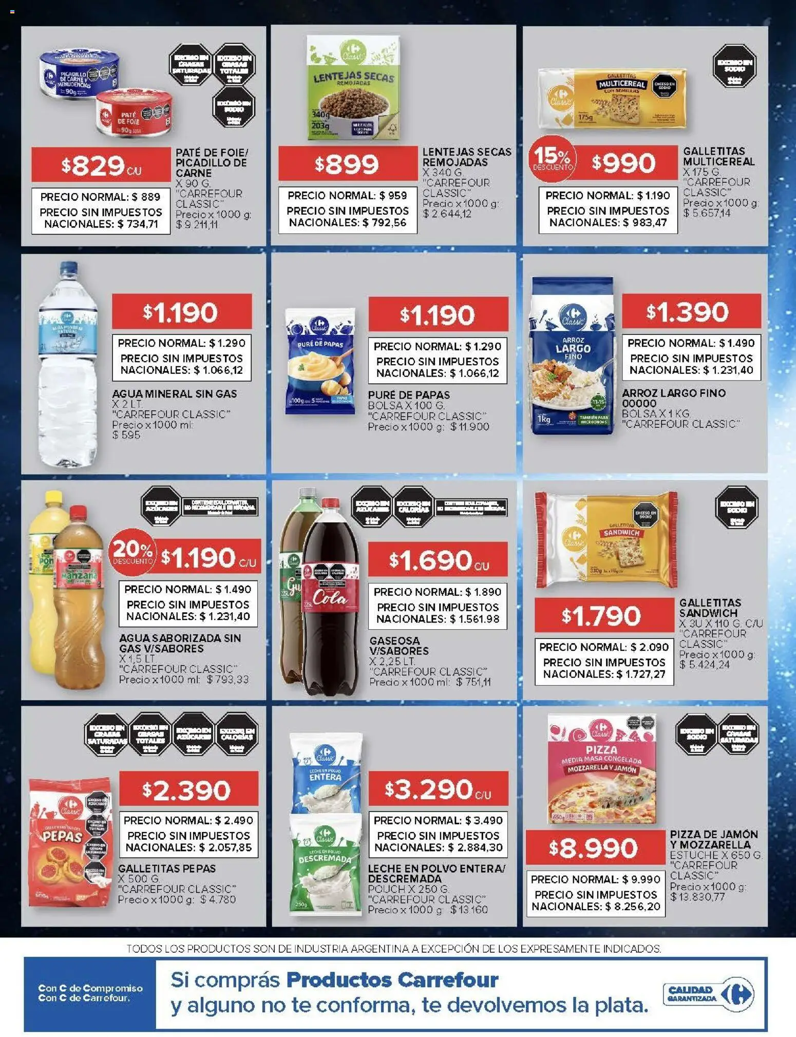 Carrefour ofertas │ válido desde el 24.02.2026 | Página: 11 | Productos: Estuche, Jamón, Pizza, Arroz