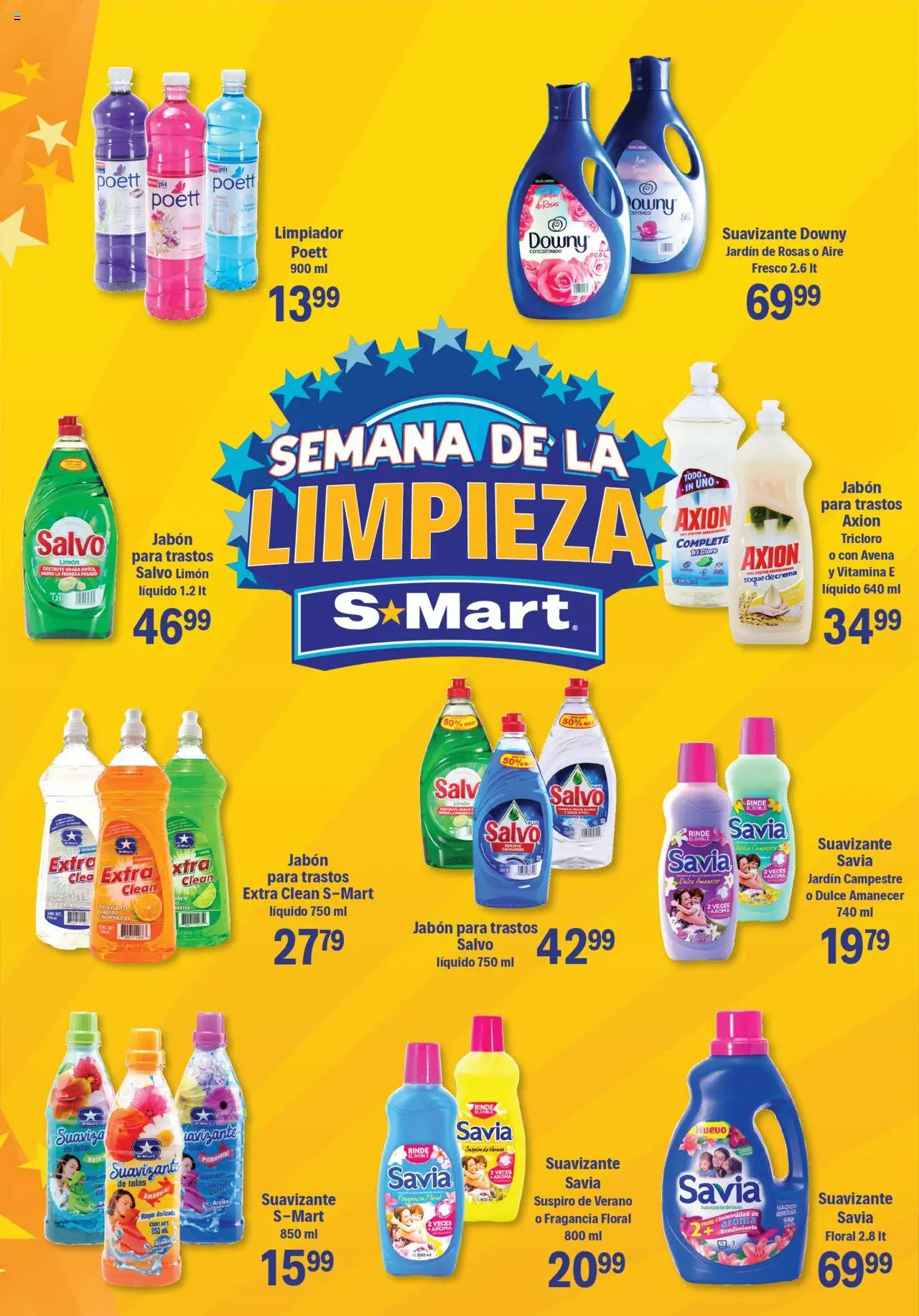 Nuevas ofertas de S-Mart válidas en toda la República Mexicana desde el 03.10.2025. ¡Encuentra las mejores ofertas en S-Mart - Folleto de Feria - Matamoros! | Página: 3 | Productos: Limón, Suavizante, Ropa, Jabón