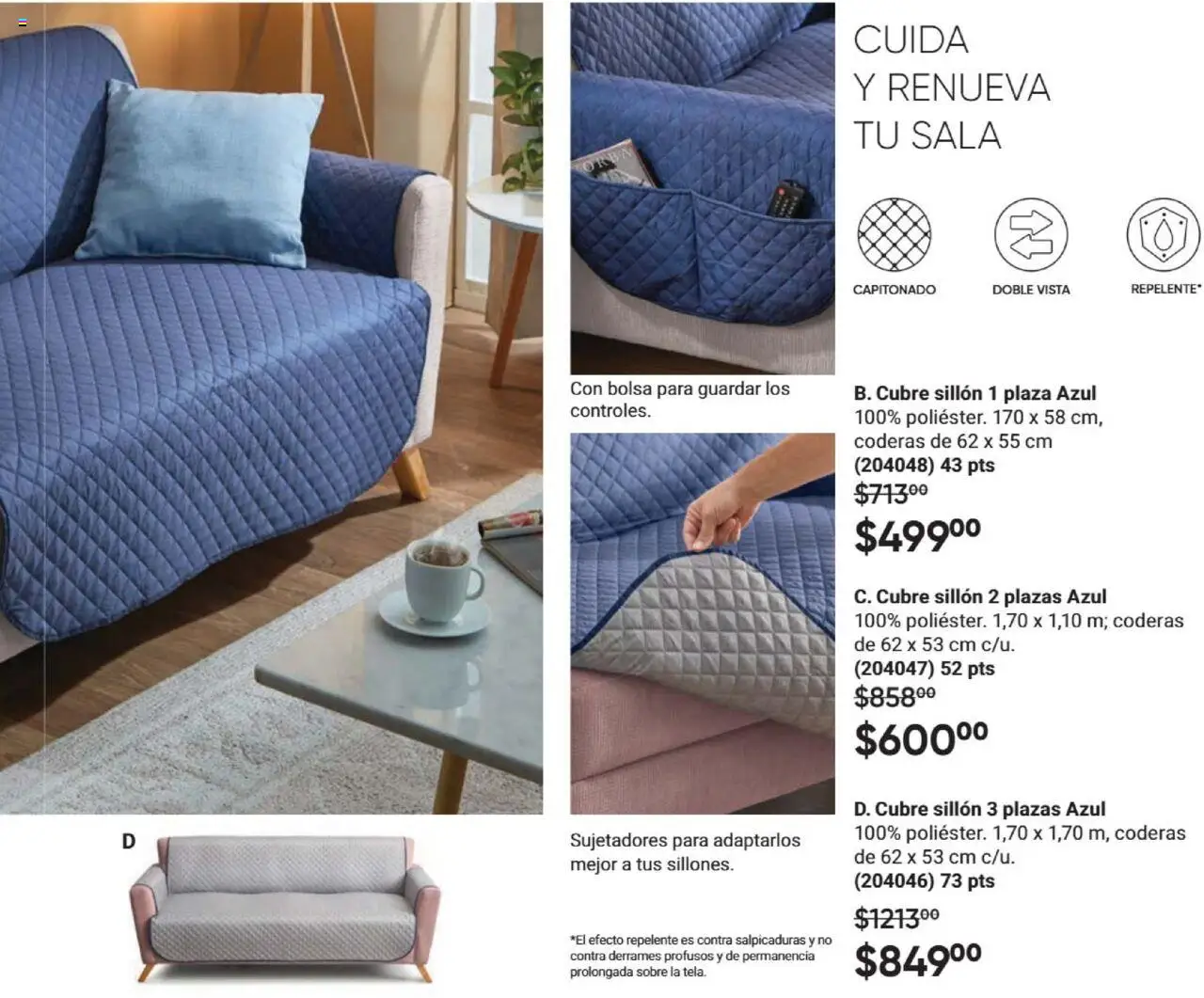 Nuevas ofertas de AVON válidas en toda la República Mexicana desde el 09.10.2025. ¡Encuentra las mejores ofertas en AVON - Casa & Estilo 16 2025! | Página: 97 | Productos: Bolsa, Sillón, Repelente, Sobre