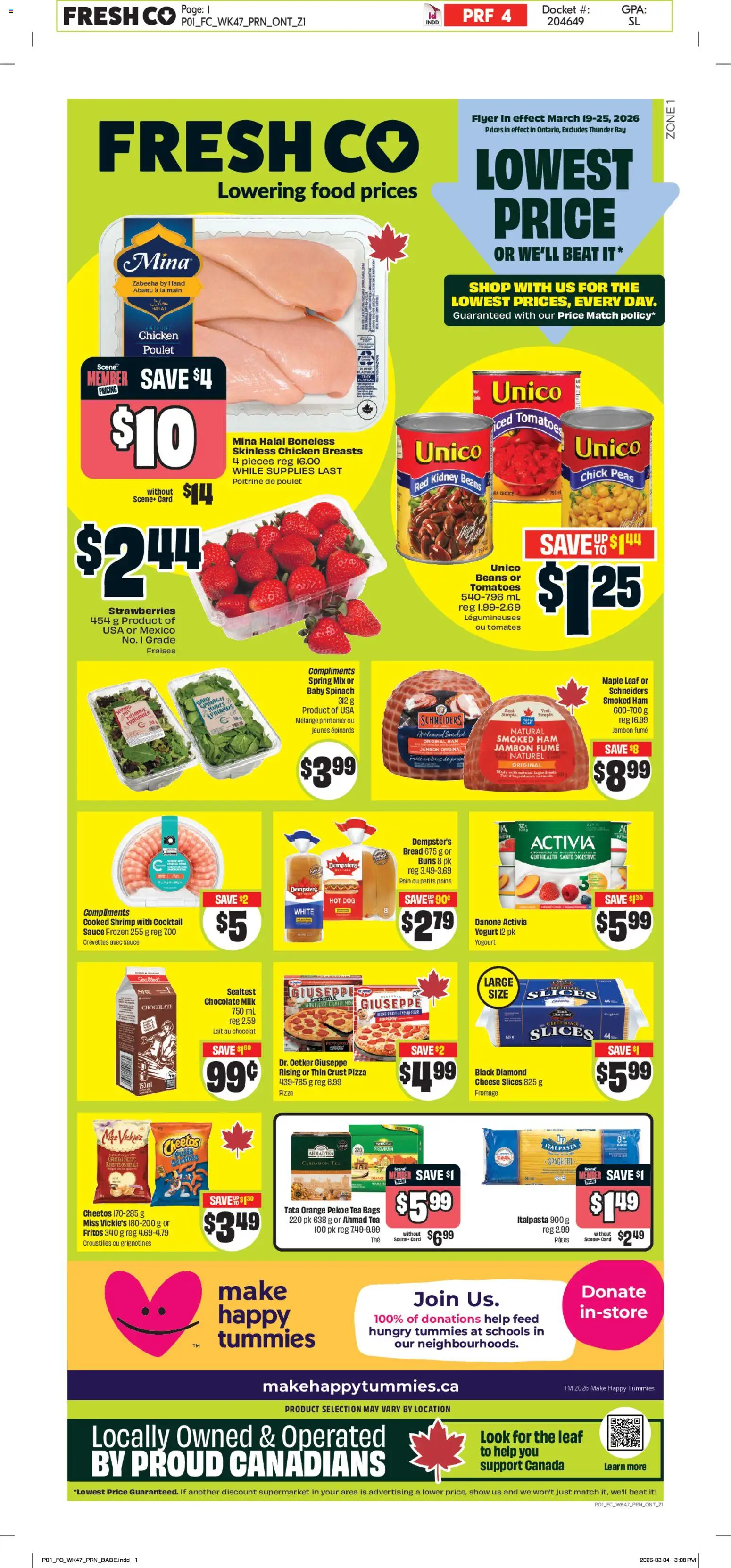 FreshCo weekly flyer / circulaire flyer valid from 19.03.2026 | Page: 1