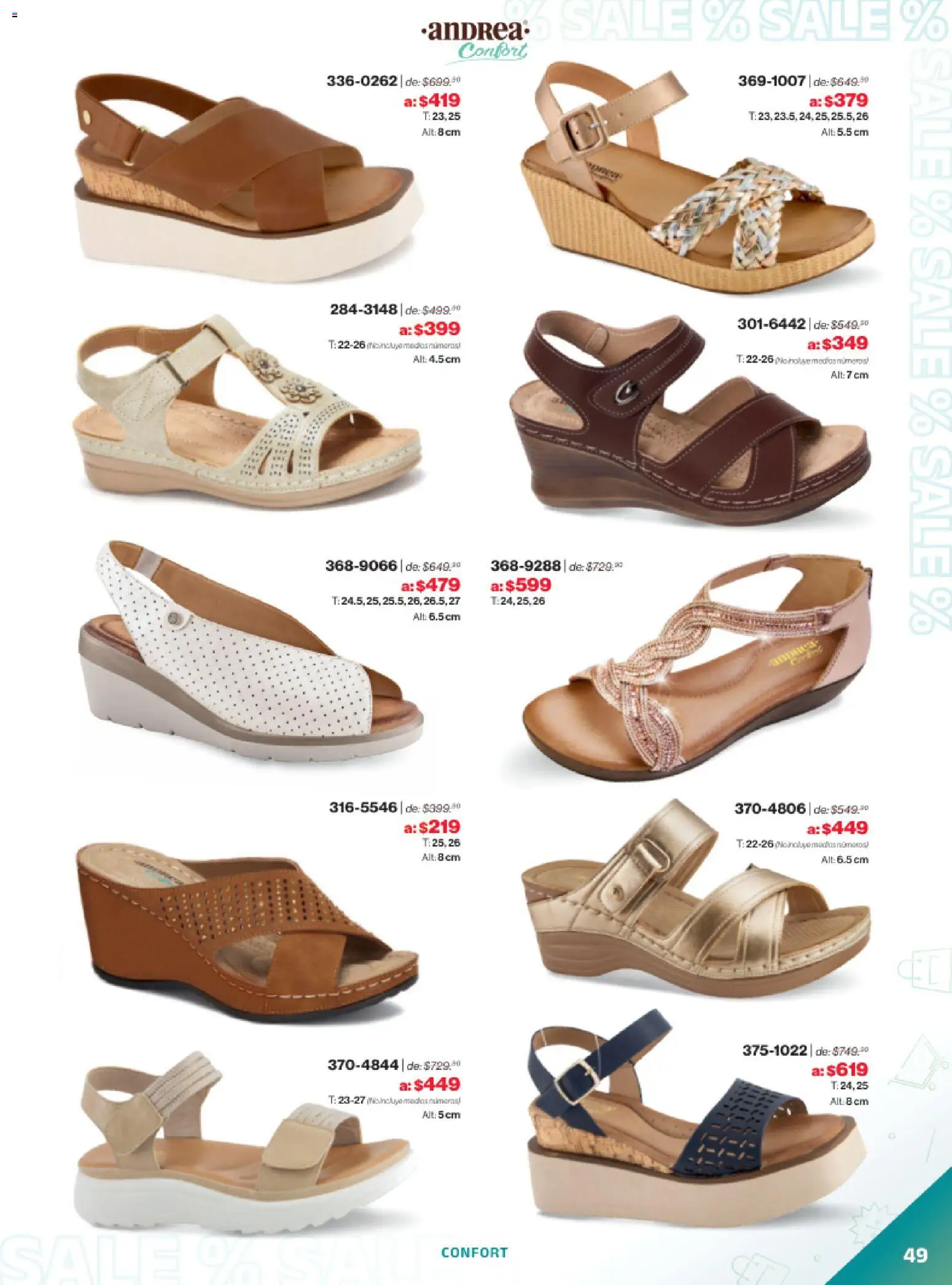 Nuevas ofertas de Andrea válidas en toda la República Mexicana desde el 21.12.2025. ¡Encuentra las mejores ofertas en Andrea catálogo Outlet! | Página: 49