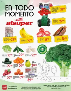 Vista previa de Alsuper - Folleto Durango, nuevo folleto de la tienda, válido en México a partir del 16.09.2025