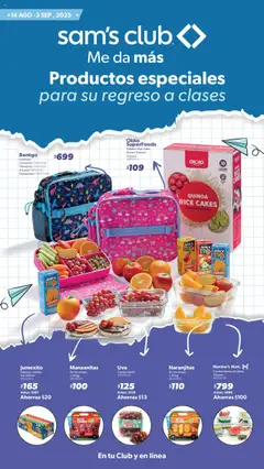Vista previa de Sam's Club - Catálogo, nuevo folleto de la tienda, válido en México a partir del 14.08.2025