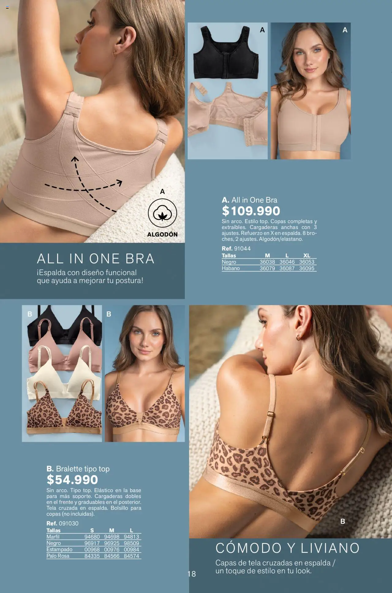 Leonisa revista - valida desde el 12.09.2025 | Página: 18 | Productos: Algodón, Top