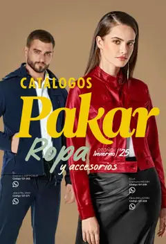 Vista previa de SC Pakar Catálogo Ropa y Accesorios, nuevo folleto de la tienda, válido en México a partir del 24.07.2025