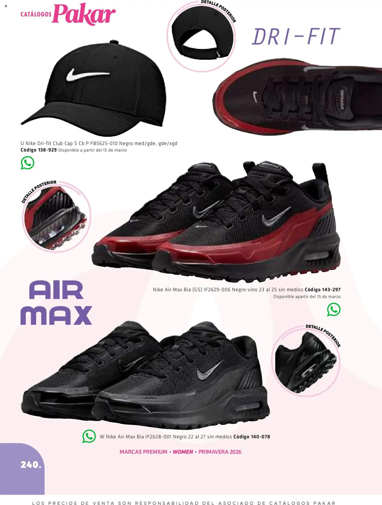 Nuevas ofertas de SC Pakar válidas en toda la República Mexicana desde el 27.02.2026. ¡Encuentra las mejores ofertas en SC Pakar catálogo Premium Women! | Página: 240
