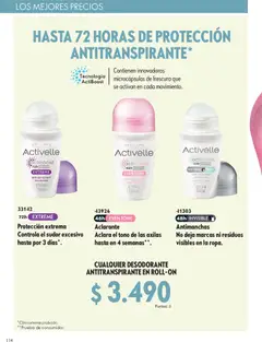 Oriflame catálogo válido desde el 27.12.2025 | Página: 114 | Productos: Desodorante, Antitranspirante