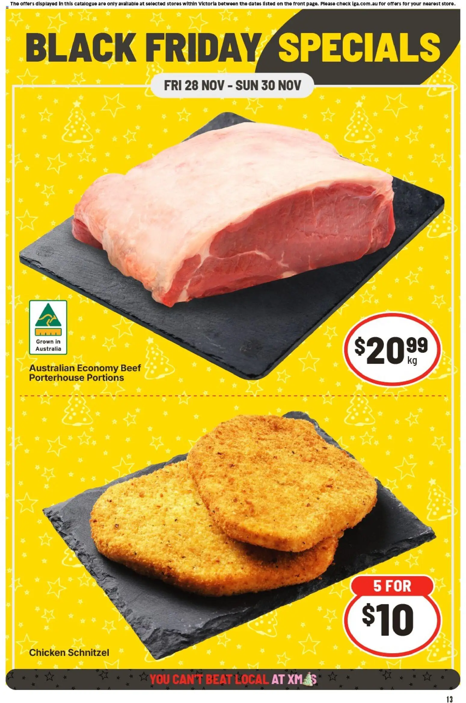 IGA catalogue - valid from 28.11.2025 | Page: 1 | Products: Chicken, Beef