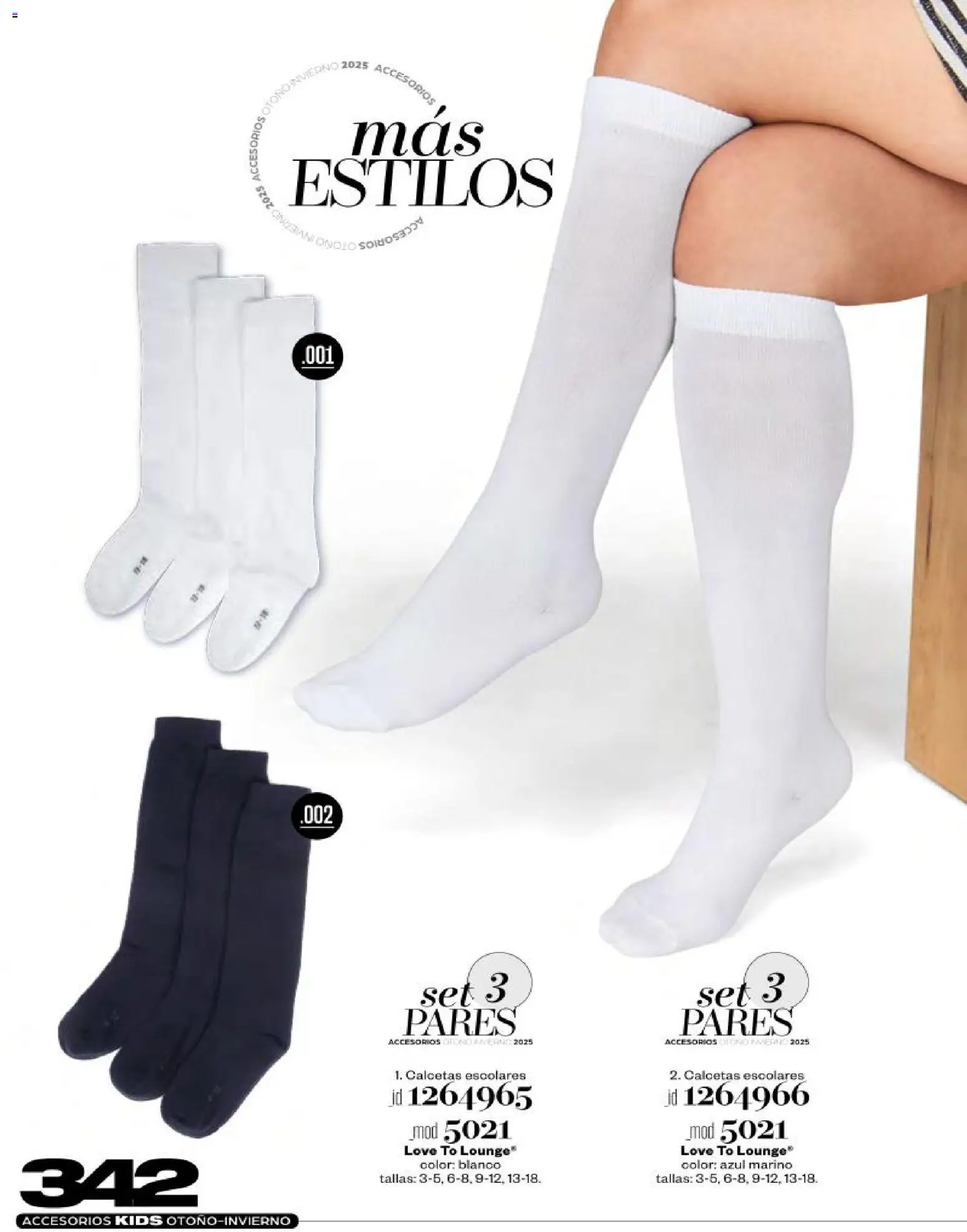 Nuevas ofertas de Price Shoes válidas en toda la República Mexicana desde el 03.11.2025. ¡Encuentra las mejores ofertas en Price Shoes catálogo Accesorios! | Página: 342 | Productos: Calcetas