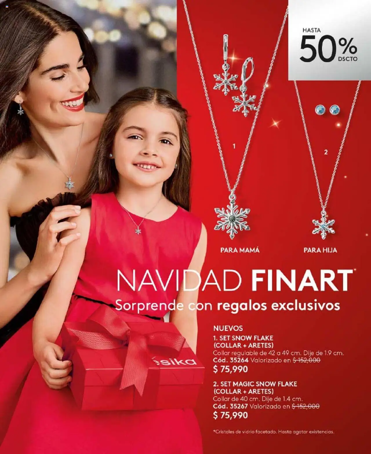 Ésika revista - valida desde el 14.10.2025 | Página: 111 | Productos: Aretes, Collar, Dije