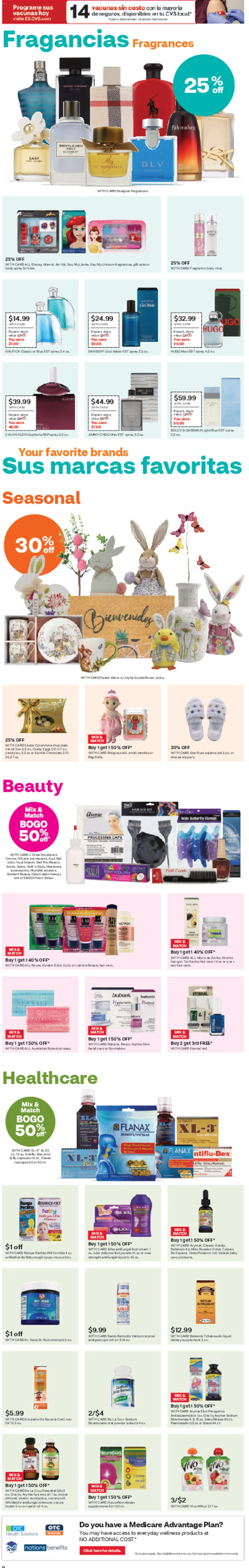 CVS Pharmacy y más - valid from 15.03.2026 | Page: 2