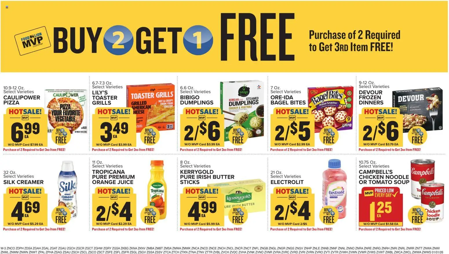 Food Lion Weekly Ad - valid from 01.01.2026 | Page: 18 | Products: Toaster, Butter, Pizza, Juice