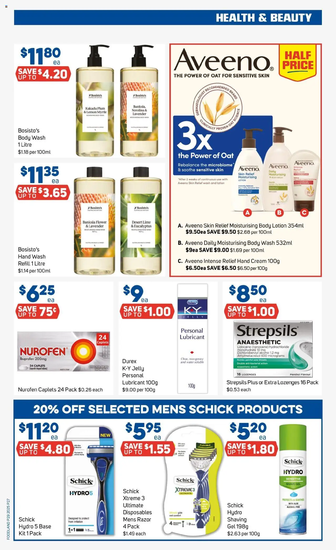 Foodland catalogue - valid from 16.07.2025 | Page: 27 | Products: Fur, Water, Body lotion, Lubricant