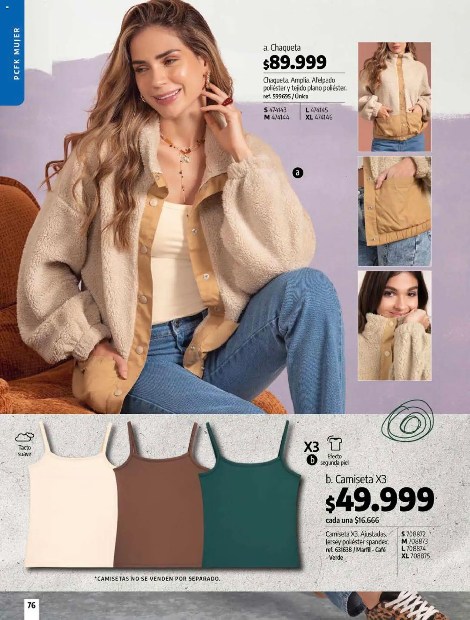 Pacifika revista - valida desde el 15.05.2026 | Página: 76 | Productos: Camiseta, Chaqueta, Café