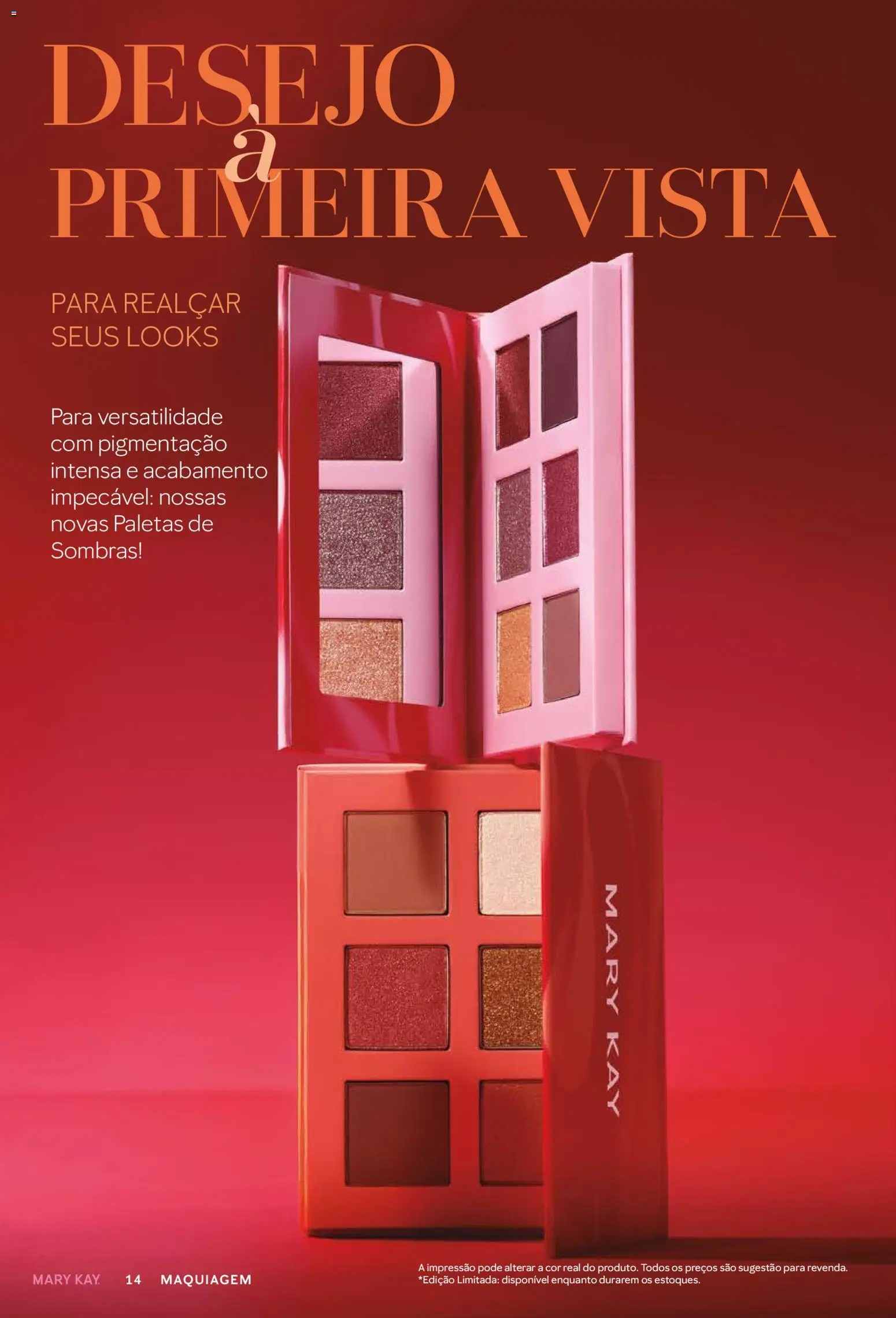 Mary Kay Folheto - válido de 01.11.2025 | Página: 14 | Produtos: Maquiagem