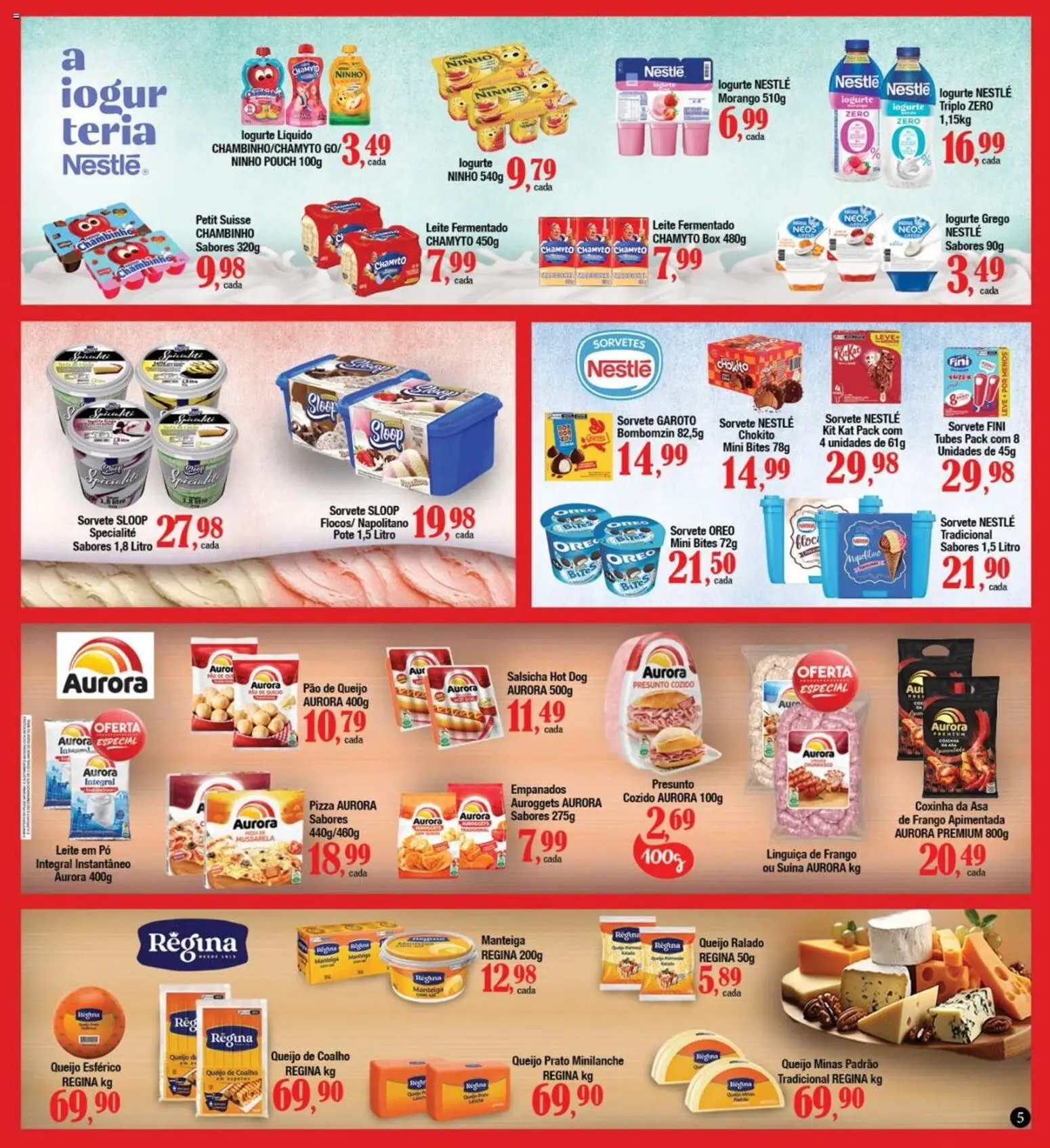 Supermercados Unidos Folheto - válido de 01.04.2026 | Página: 8 | Produtos: Salsicha, Iogurte, Mussarela, Leite fermentado