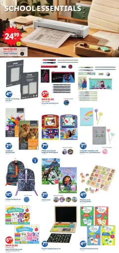 Lidl Weekly Ad - NC - valid from 11.07.2025 | Page: 4 | Products: Backpack, Notebook, Laminator