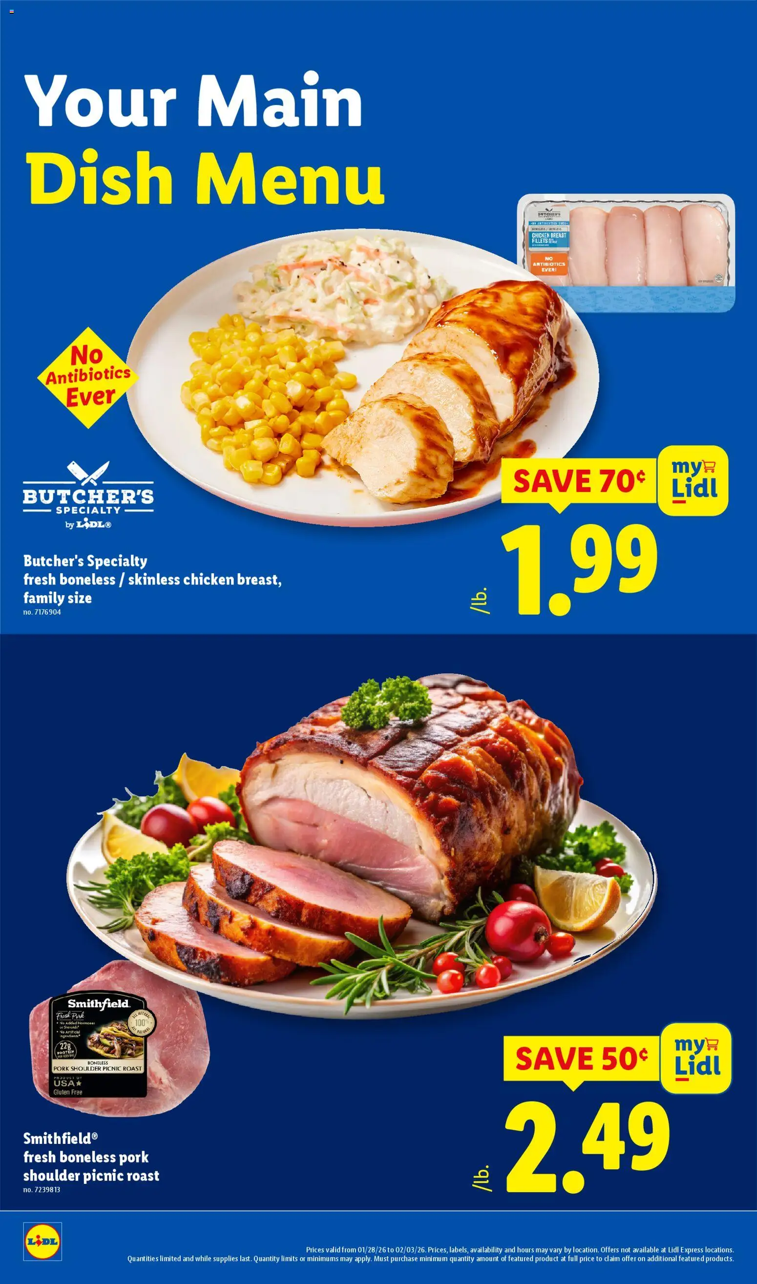 Lidl Weekly Ad - valid from 28.01.2026 | Page: 4 | Products: Pork