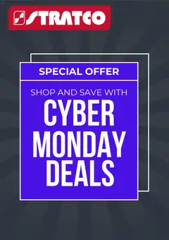 Preview of Stratco Cyber Monday - valid from 01.12.2025