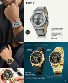 Ésika catálogo -  Vista previa de la revista de la tienda Ésika valido desde el 13.03.2026 | Página: 99 | Productos: Reloj, Caja