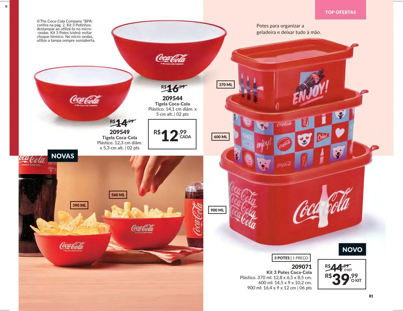 Avon Folheto - válido de 29.10.2025 | Página: 81 | Produtos: Coco, Cola, Potes, Tigela